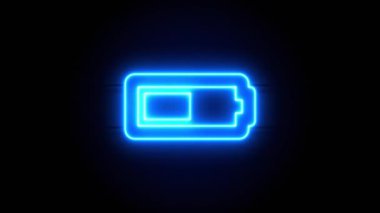   Neon ışığı bir süre sonra ortada belirir ve kaybolur. Döngülü canlandırma