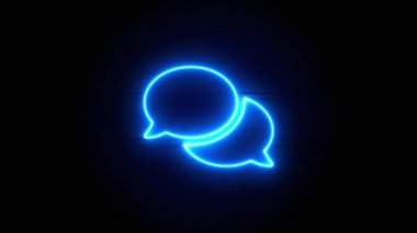   Neon ışığı bir süre sonra ortada belirir ve kaybolur. Döngülü canlandırma