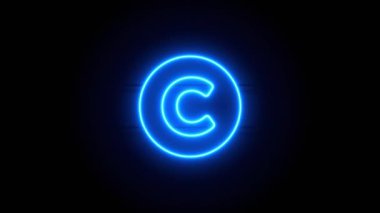   Neon ışığı bir süre sonra ortada belirir ve kaybolur. Döngülü canlandırma