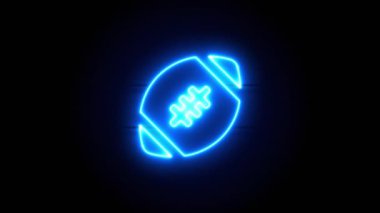   Neon ışığı bir süre sonra ortada belirir ve kaybolur. Döngülü canlandırma