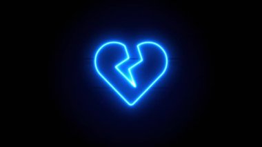  Neon ışığı bir süre sonra ortada belirir ve kaybolur. Döngülü canlandırma