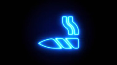  Neon ışığı bir süre sonra ortada belirir ve kaybolur. Döngülü canlandırma