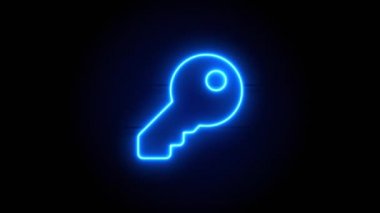  Neon ışığı bir süre sonra ortada belirir ve kaybolur. Döngülü canlandırma