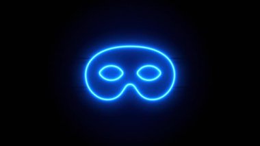  Neon ışığı bir süre sonra ortada belirir ve kaybolur. Döngülü canlandırma