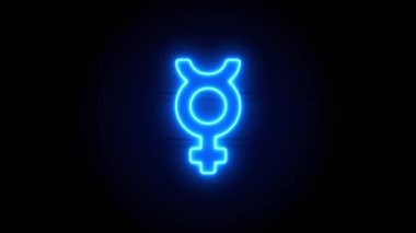  Neon ışığı bir süre sonra ortada belirir ve kaybolur. Döngülü canlandırma