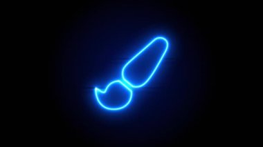  Neon ışığı bir süre sonra ortada belirir ve kaybolur. Döngülü canlandırma