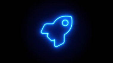  Neon ışığı bir süre sonra ortada belirir ve kaybolur. Döngülü canlandırma