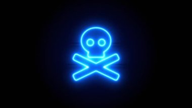  Neon ışığı bir süre sonra ortada belirir ve kaybolur. Döngülü canlandırma