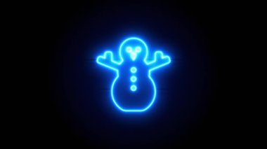  Neon ışığı bir süre sonra ortada belirir ve kaybolur. Döngülü canlandırma