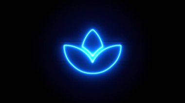  Neon ışığı bir süre sonra ortada belirir ve kaybolur. Döngülü canlandırma