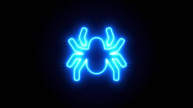  Neon ışığı bir süre sonra ortada belirir ve kaybolur. Döngülü canlandırma