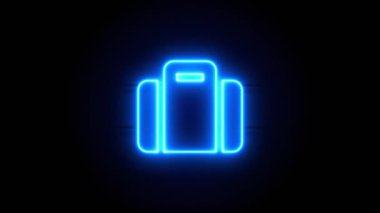  Neon ışığı bir süre sonra ortada belirir ve kaybolur. Döngülü canlandırma