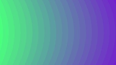 Eğimli çizgileri olan yeşil ve mor vektör arkaplan. Web sitesi, poster, afiş reklamları için geometrik soyut illüstrasyon.