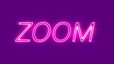 Menekşe arkaplanda yakınlaştır işareti.