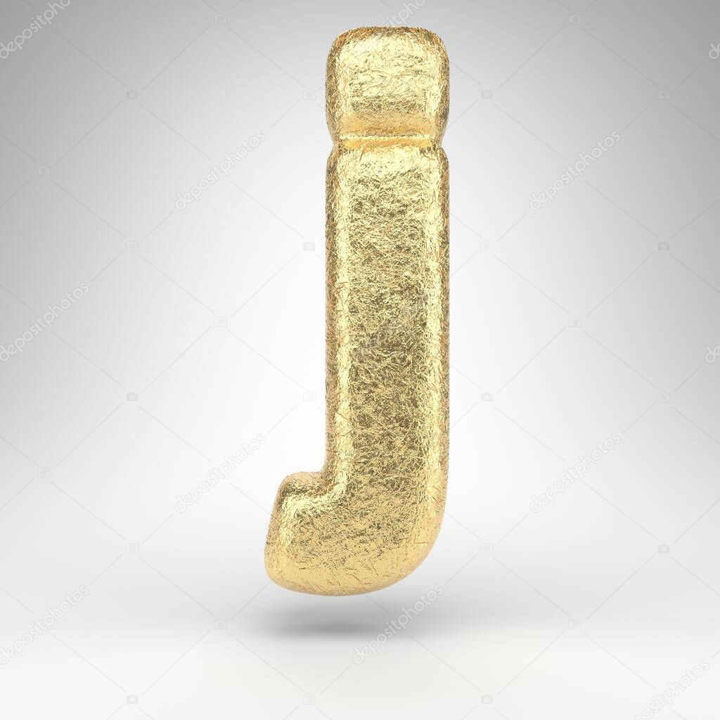 pic 3D Golden Letter J Images larastock