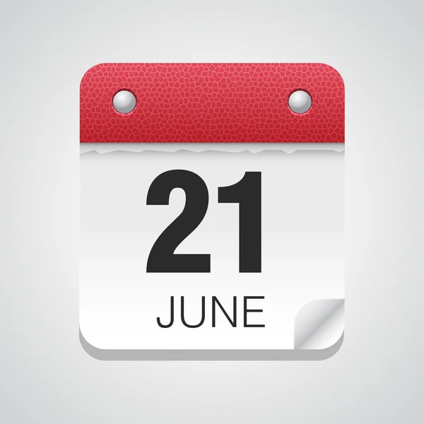 21 Junio Día del Padre 2015 — Vector de stock