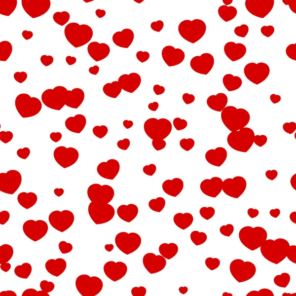Día de San Valentín patrón del corazón . — Vector de stock