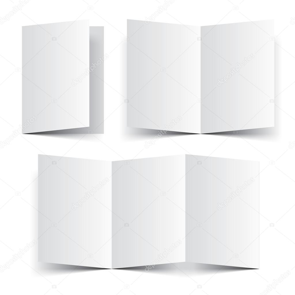 Blank papers template