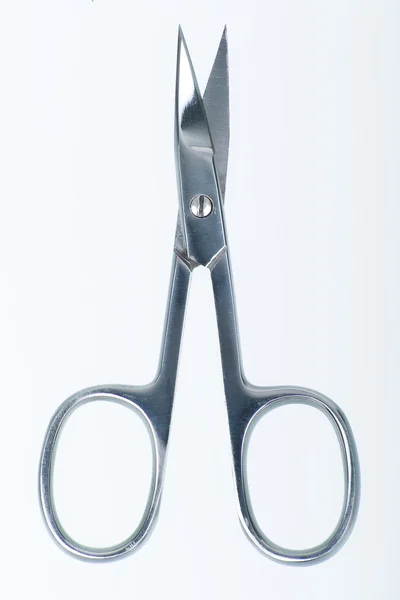 Маникюр и педикюрные ножницы для ногтей — стоковое фото