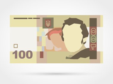 Yüz Ukraynalı hryvnia banknot