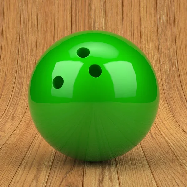 绿草地滚球 — 图库照片