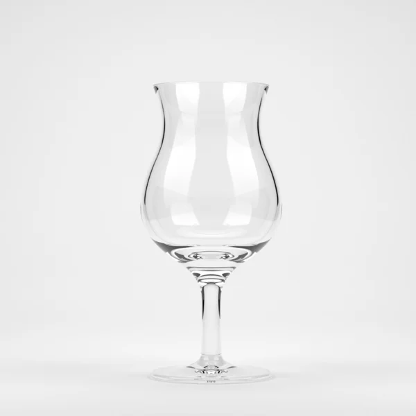 Poco Grande bicchiere vuoto — Foto Stock