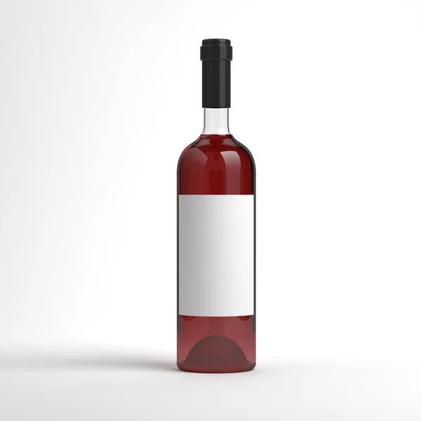 Botella de vino tinto — Foto de Stock