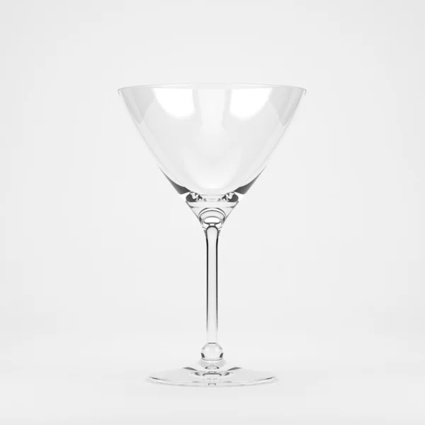 Leeres Cocktailglas — Stockfoto