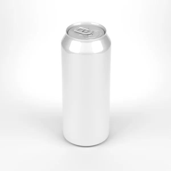 空白の金属缶 — ストック写真