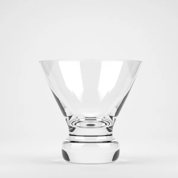 Empty cocktail glass — Stock Photo, Image