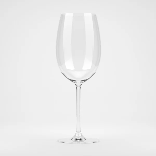 Leeres Weinglas — Stockfoto