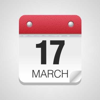 Basit takvim ile 17 Mart