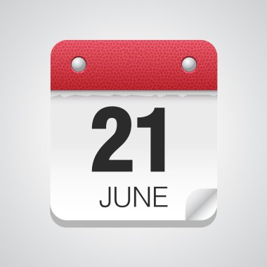 Basit takvim ile 21 Haziran