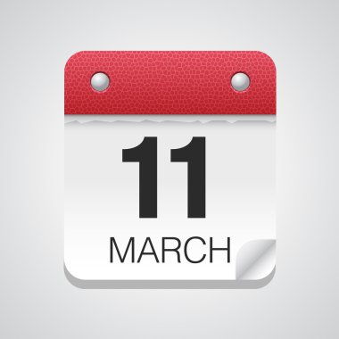 Basit takvim ile 11 Mart