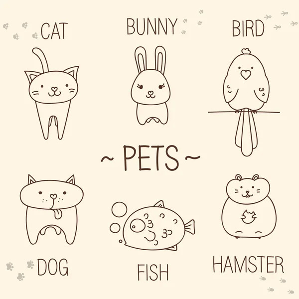 Hayvan karakter kümesi