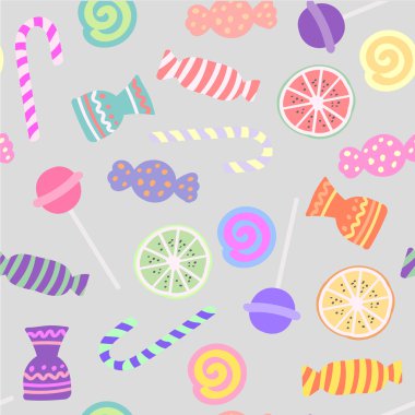 Çizgi film şeker seti