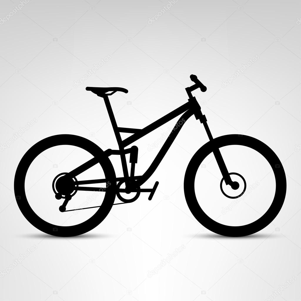 Mountain hardtail bicycle