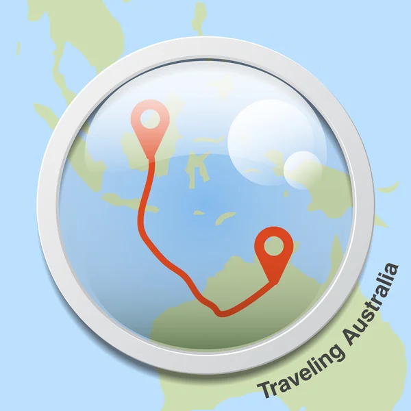 lens ile earth harita parçası