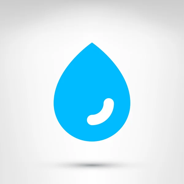 Izolowana ikona kropli wody — Wektor stockowy
