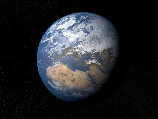 Earth planet in space — Stock Photo, Image