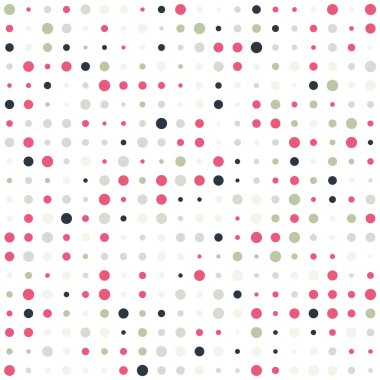 Renkli noktalı deseni