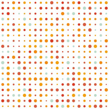 Renkli noktalı deseni