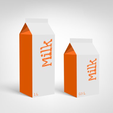 Süt paketleri arka planlar