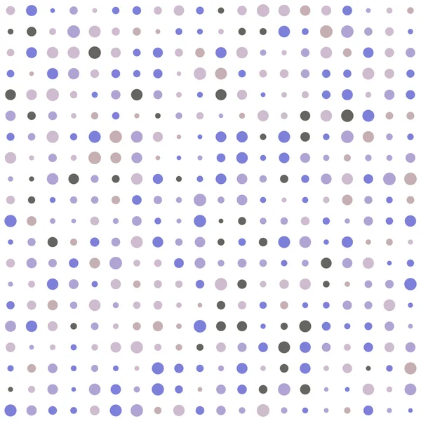 Kleurrijke gestippelde patroon — Stockvector