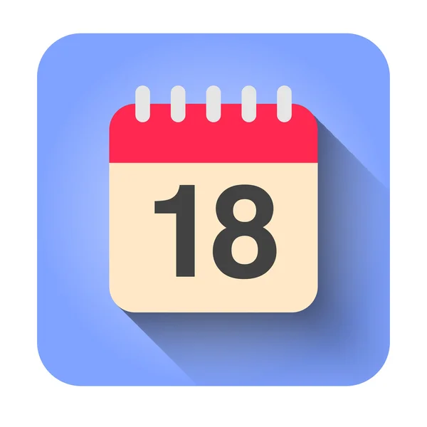 Office calendar icon — Stock Vector