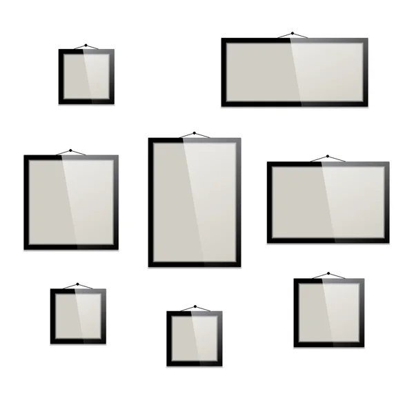 Blank frames Set — Stock Vector