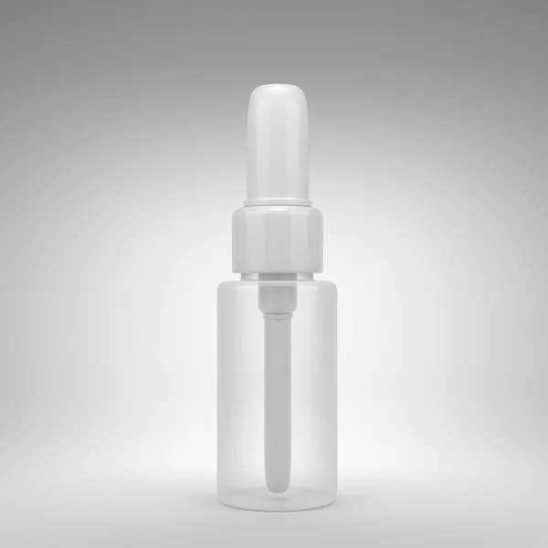 Cosmetics glass bottle — Stock Photo, Image