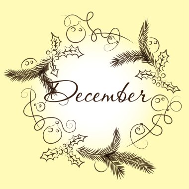 dekorasyonu ile Noel çelenk