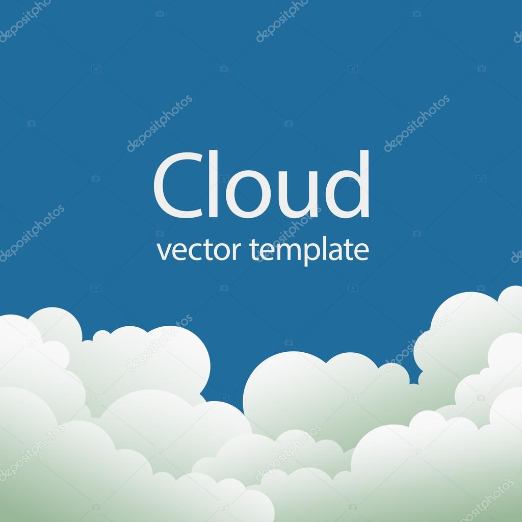abstract clouds background