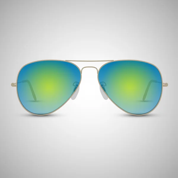 Gafas de sol de color — Vector de stock